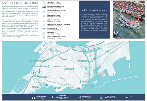 Corniche de Sète, T3 de Standing, Terrasse 20m² Soleil Levant, Accès direct plage, Vie de plain-pied