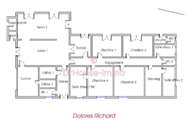 Maison à vendre 7 pièces de 187 m²