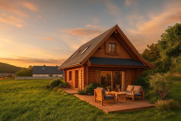 Terrain à ADE - constructions bois autorisées