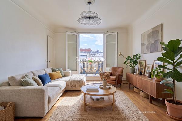 A vendre - Appartement - Paris 75016 - Trocadéro -Balcon dinatoire -Vue Tour Eiffel