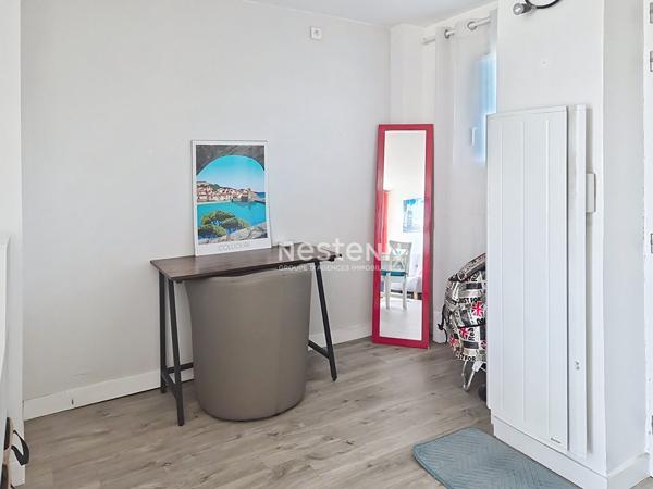 Appartement T2 cabine de 30 m² avec extérieur et entièrement meublé