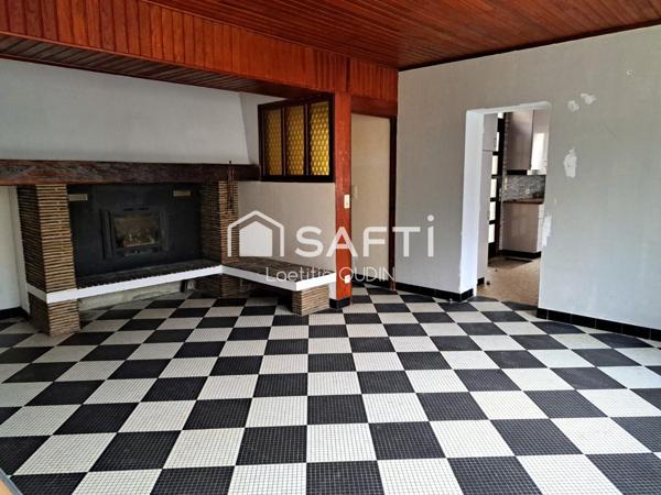 Maison T4 avec beau potentiel