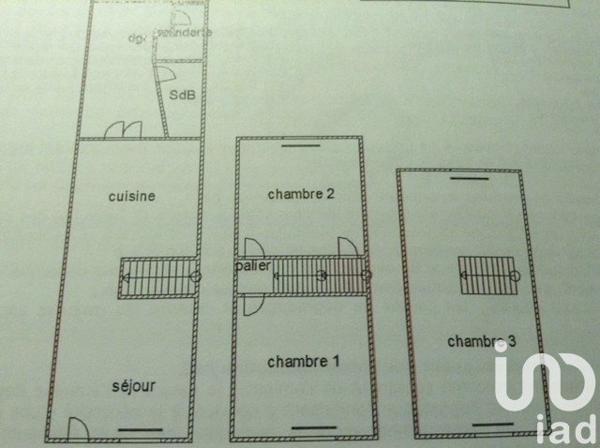 Maison à vendre 4 pièces 75 m² Béthune