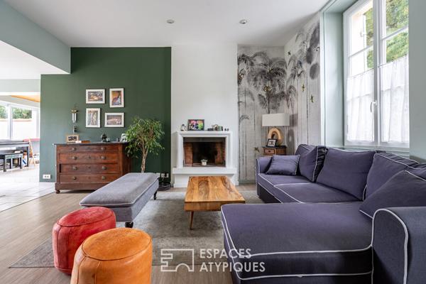 Maison familiale avec vue sur la coulée verte au coeur de Vertou