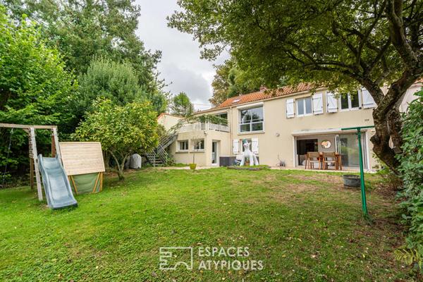 Maison familiale avec vue sur la coulée verte au coeur de Vertou