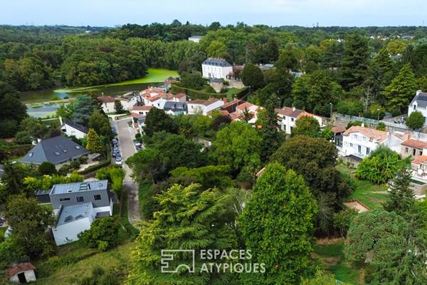 Maison familiale avec vue sur la coulée verte au coeur de Vertou
