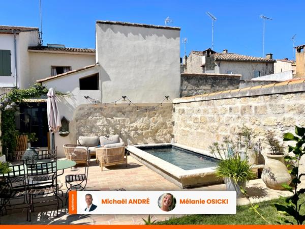 MAISON INTRA-MUROS AVEC PATIO ET PISCINE