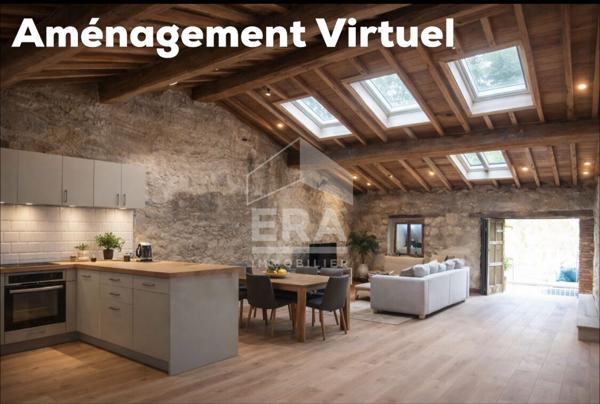 A VENDRE - TRESSERRE - GRANGE EN PIERRE A RENOVER