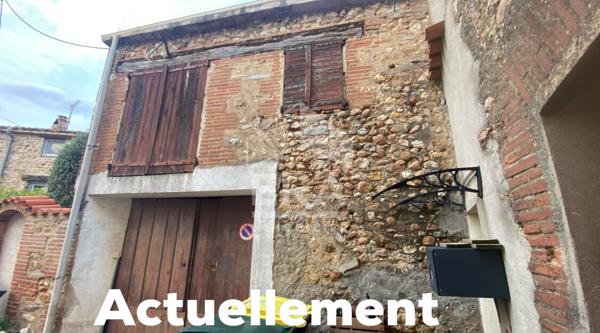 A VENDRE - TRESSERRE - GRANGE EN PIERRE A RENOVER