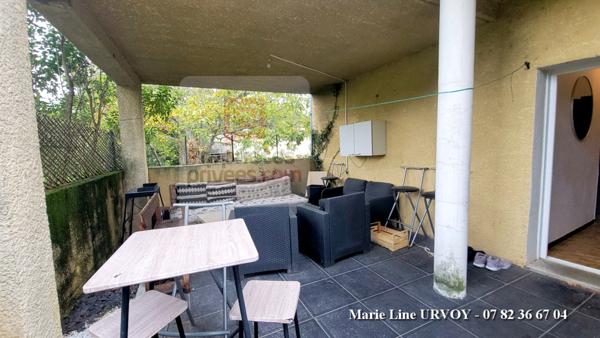 13550 NOVES: Appartement  T3  en RDC - 56.16 m² - terrasse et jardin