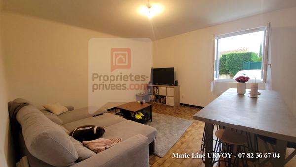 13550 NOVES: Appartement  T3  en RDC - 56.16 m² - terrasse et jardin