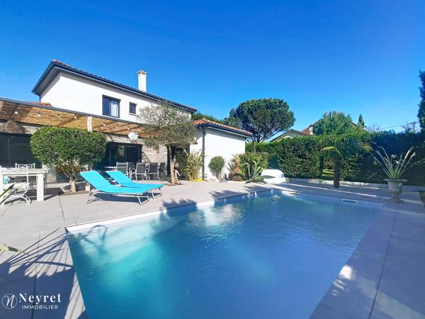 Ternay – Villa contemporaine d’exception avec piscine et jardin paysager