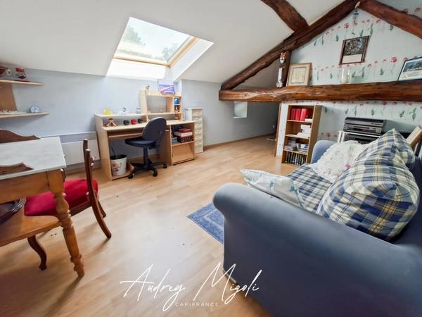 Propriété en pierre 8 pièces, 5 chambres, dépendances, piscine, terrain 7800m²
