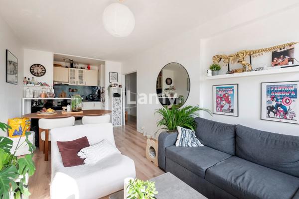 Superbe vue pour ce 2 pièces de 47 m² avec balcon et parking