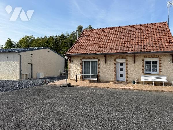A VENDRE - MAISON 120M² + HANGAR 150m² - GAUCHY