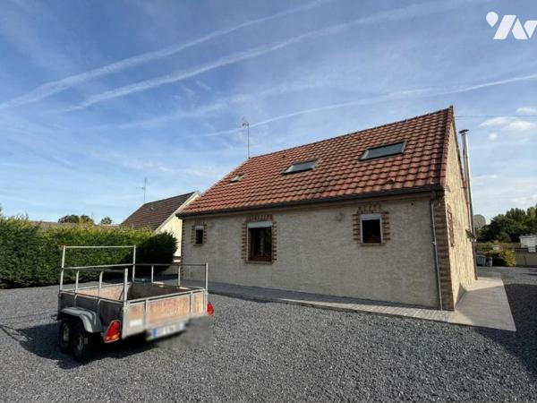 A VENDRE - MAISON 120M² + HANGAR 150m² - GAUCHY