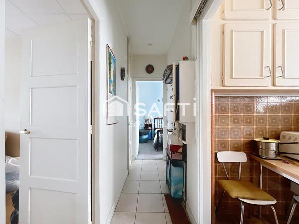 COLOMBES CENTRE-VILLE. RUE AMBROISE PARE, UNE VUE DÉGAGÉE, RAVALEMENT AVEC ISOLATION EN COURS!