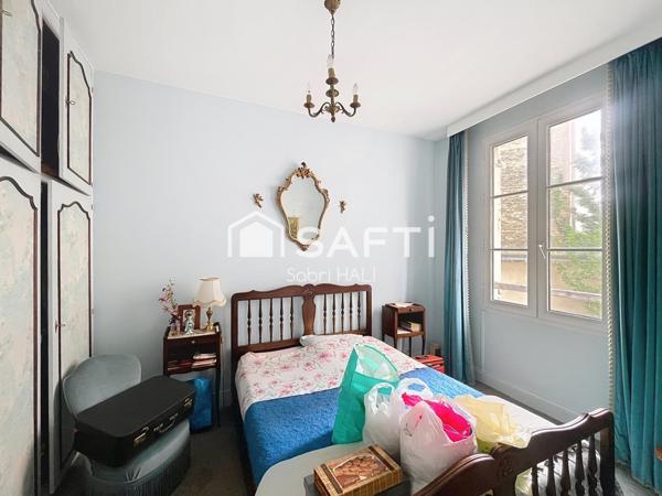 COLOMBES CENTRE-VILLE. RUE AMBROISE PARE, UNE VUE DÉGAGÉE, RAVALEMENT AVEC ISOLATION EN COURS!