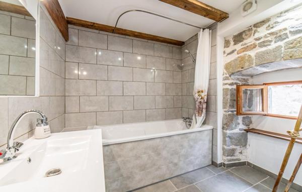 Belle demeure en pierre 5 chambres avec garage, cour, terrasse et courcive