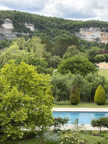 Maison ancienne - Les eyzies Très belle propriété en Périgord Noir, avec grande maison principale, maison d'amis et piscine. Beau terrain paysagé d'environ 5700 m².