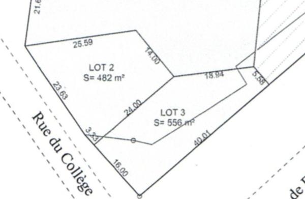 Vente / Terrain constructible