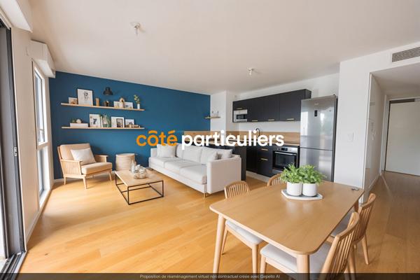 Vente Appartement62,29 m² - 3 Pièces - NANTES (44000)