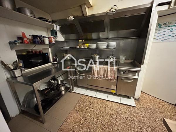 restaurant pizzeria avec logement