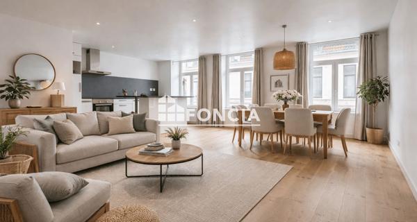À vendre Appartement 2 pièces 43 m² - Lille 59800