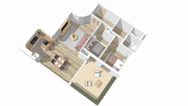 Appartement à vendre 3 pièces MEAUX (77)