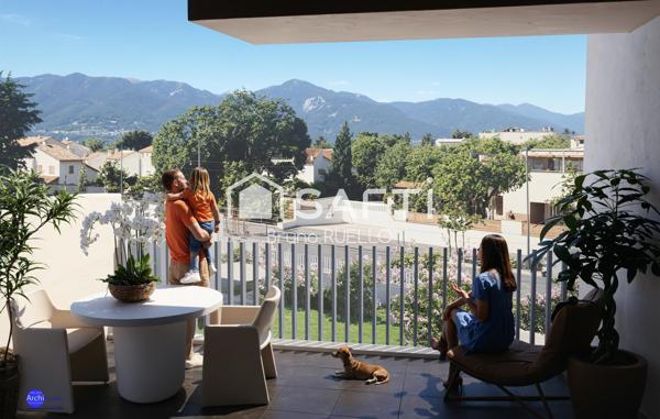 ARGELÈS-SUR-MER – Vente en VEFA T3 AVEC TERRASSE