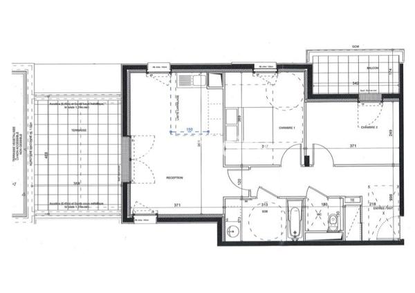 Appartement 3 pièces - 61 m² Exclusivité efficity