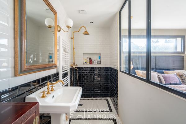 Maison contemporaine avec piscine