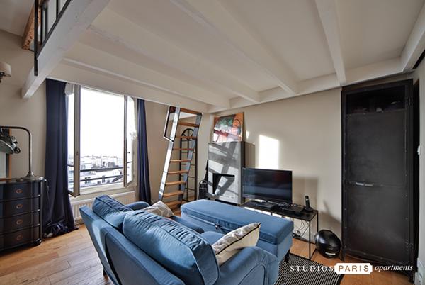 Studio avec mezzanine, Sacre Coeur