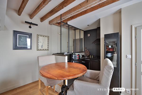 Studio avec mezzanine, Sacre Coeur