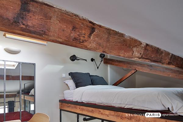 Studio avec mezzanine, Sacre Coeur