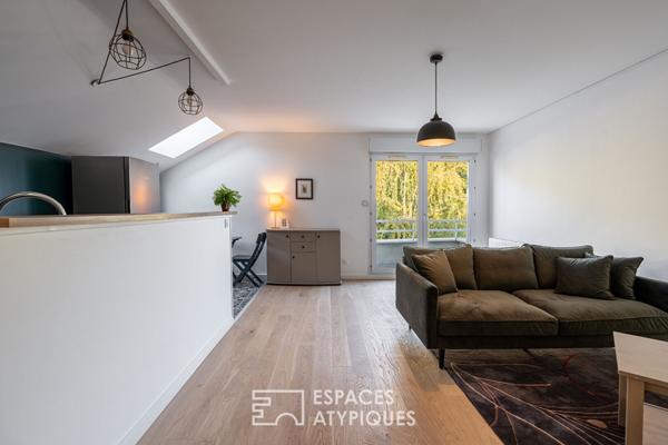 Appartement de 50 m2 avec balcon et stationnement – Ile de Versailles