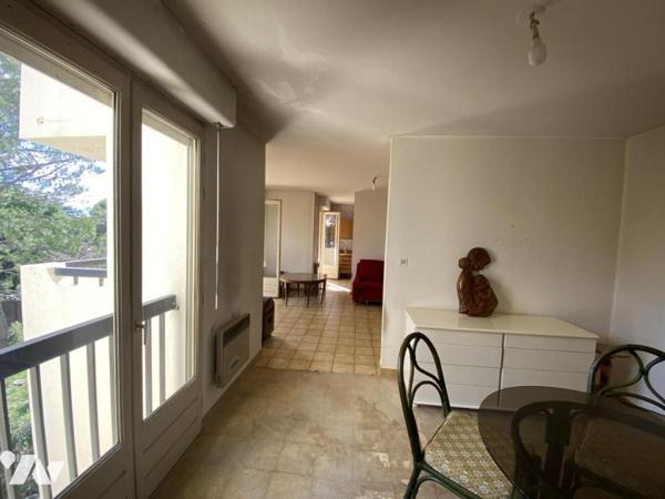 LES ANGLES, T4 avec terrasse à rénover