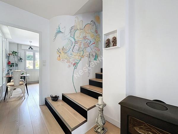 Saint Herblain Beauséjour / jolie maison 2 chambres / jardin / sous-sol et garage /