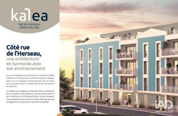 Appartement à vendre 2 pièces 43 m² Challans