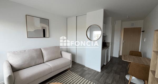 Location Studio meublé 19.6 m² - Le Mans 72000