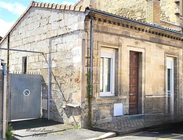 Échoppe 56m2 avec jardin et garage 135m2