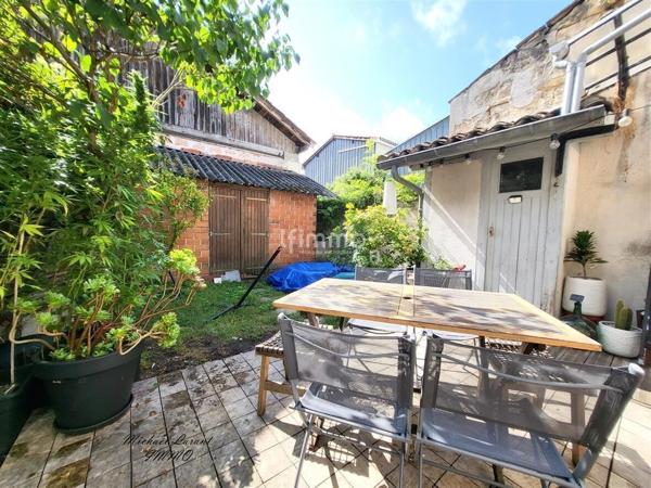 Échoppe 56m2 avec jardin et garage 135m2