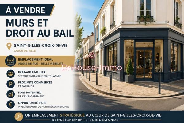 Commerce à vendre 2 pièces de 52 m²
