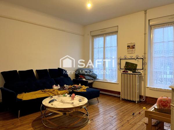 Immeuble 3 logements et un commerce