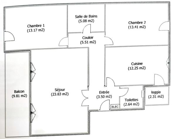 Appartement à vendre 3 pièces SOLENZARA (20)