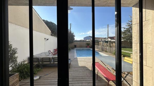 Villa balnéaire 199m2 — jardin, piscine, vie à pied à Châtelaillon-Plage