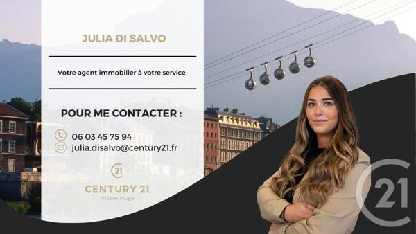 Appartement F1 à vendre  1 pièce - 36,27 m2 GRENOBLE - 38