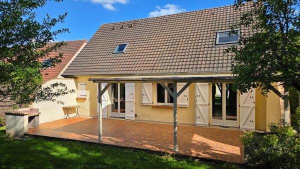 Maison de 122M2 à Bonnières sur seine 4 chambres sous sol total