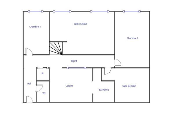 Appartement 3 pièces - 64 m²