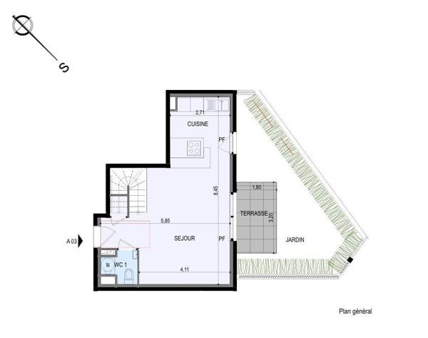 Appartement 3 pièces de 80 m² à Saint-Raphaël (83700)